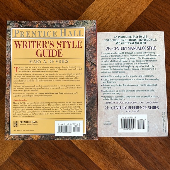 BOOK DUO - PERFECT FOR THE WRITER IN YOUR LIFE! - Picture 2 of 8